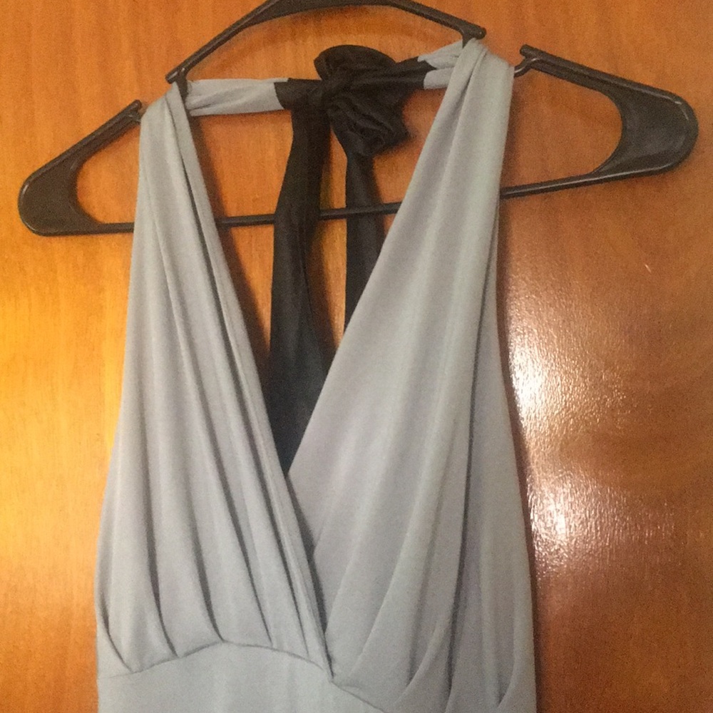 Grey pants romper